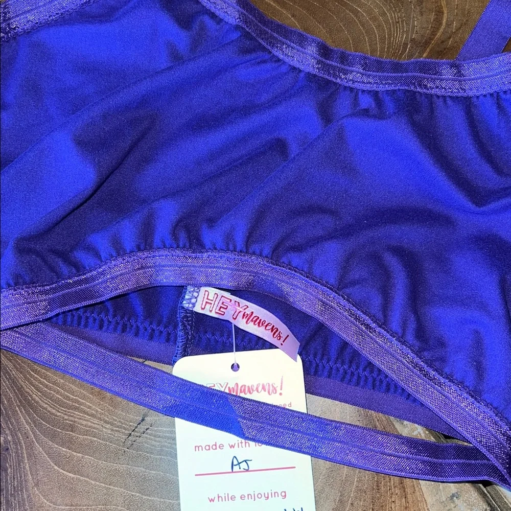 HEYmavens Purple Women's Bralette NWT 3X - Picture 8 of 10